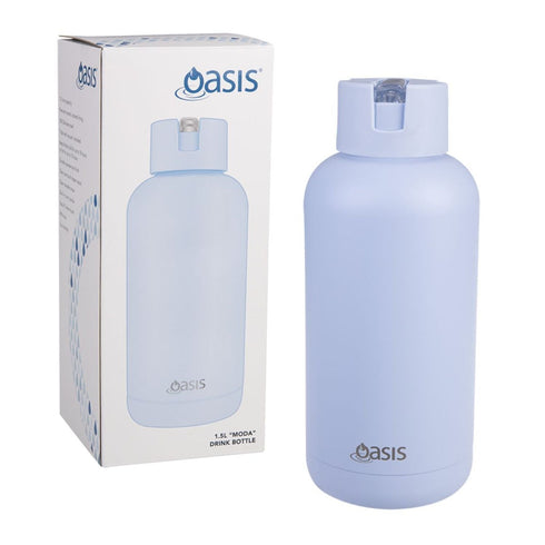 Oasis Stainless Steel Insulated Ceramic Moda Bottle 1.5L
